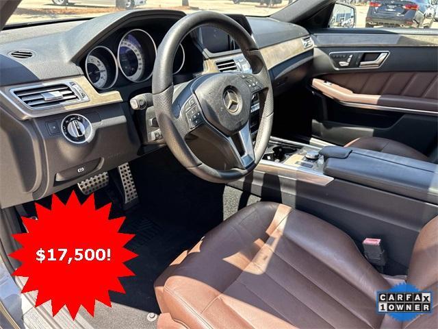 used 2015 Mercedes-Benz E-Class car, priced at $17,500