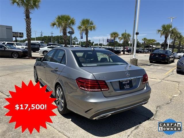 used 2015 Mercedes-Benz E-Class car, priced at $17,500