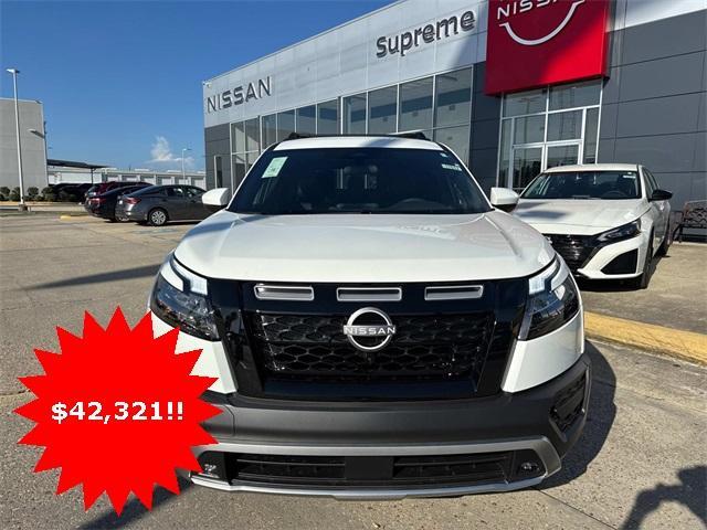 new 2025 Nissan Pathfinder car, priced at $42,321