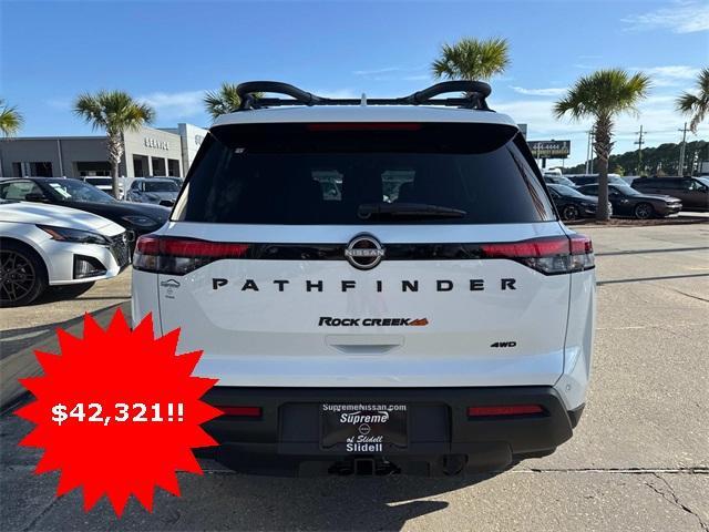 new 2025 Nissan Pathfinder car, priced at $42,321