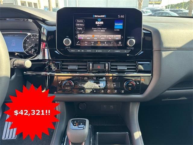 new 2025 Nissan Pathfinder car, priced at $42,321