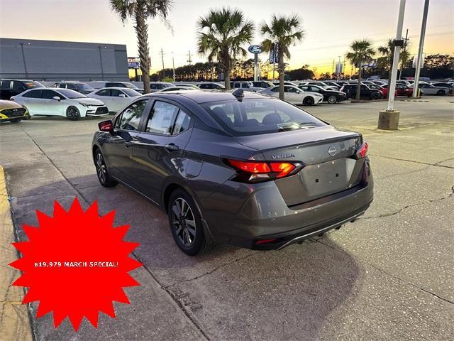 new 2025 Nissan Versa car, priced at $22,295