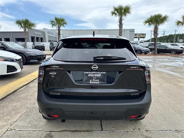 new 2025 Nissan Kicks car, priced at $27,100