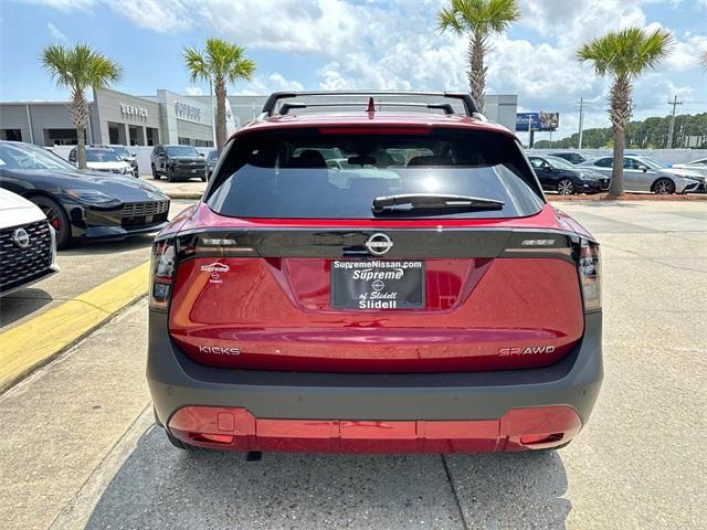 new 2025 Nissan Kicks car, priced at $30,200
