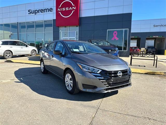 new 2025 Nissan Versa car, priced at $20,695