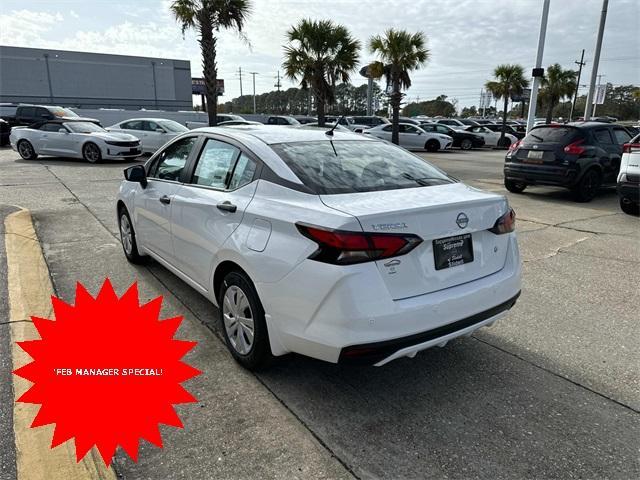 new 2025 Nissan Versa car, priced at $18,779