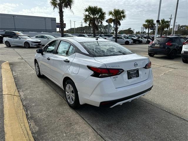 new 2025 Nissan Versa car, priced at $20,695