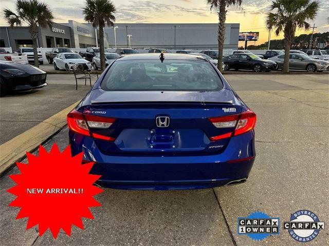 used 2021 Honda Accord car, priced at $27,800