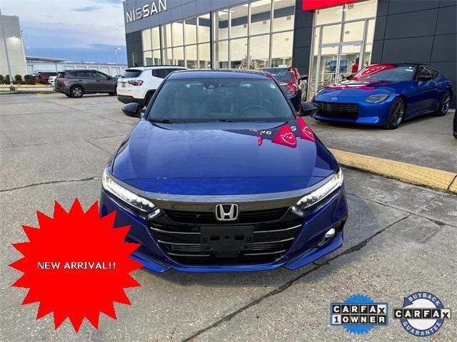 used 2021 Honda Accord car, priced at $27,800