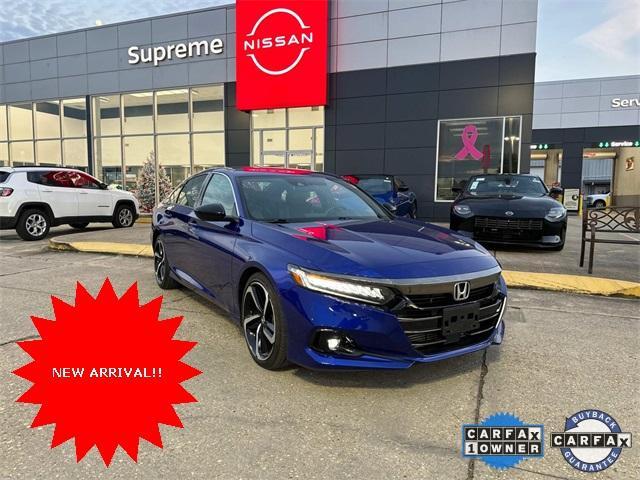 used 2021 Honda Accord car, priced at $27,800