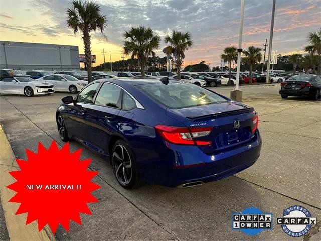 used 2021 Honda Accord car, priced at $27,800