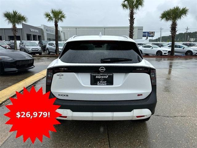 new 2025 Nissan Kicks car, priced at $27,935