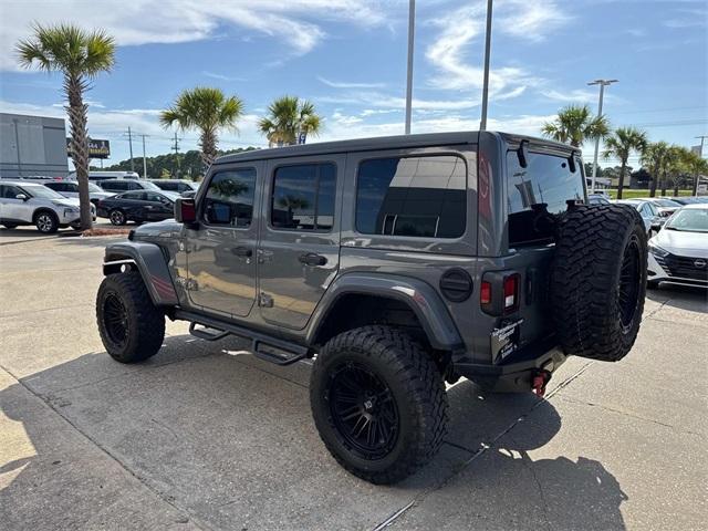 used 2021 Jeep Wrangler Unlimited car, priced at $35,300