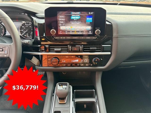 new 2025 Nissan Pathfinder car, priced at $38,118