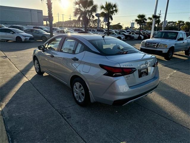 new 2025 Nissan Versa car, priced at $20,695