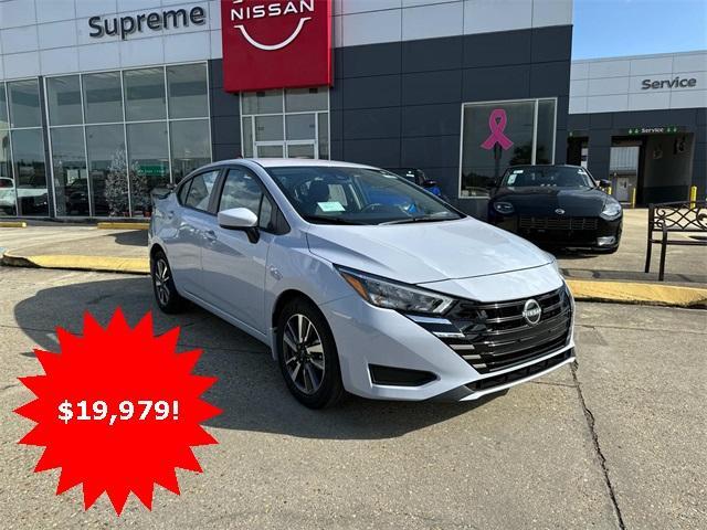 new 2025 Nissan Versa car, priced at $20,850