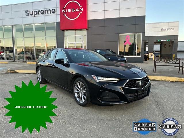 used 2021 Acura TLX car, priced at $27,500