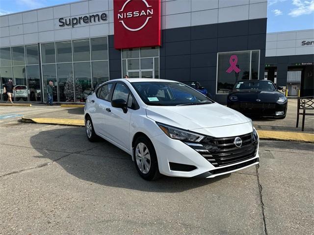 new 2025 Nissan Versa car, priced at $20,400