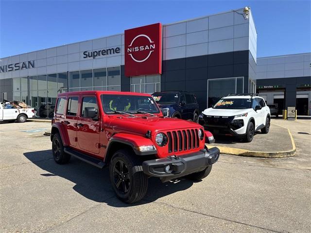 used 2021 Jeep Wrangler Unlimited car, priced at $33,900