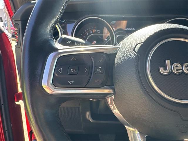 used 2021 Jeep Wrangler Unlimited car, priced at $33,900