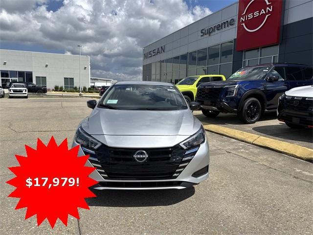 new 2025 Nissan Versa car, priced at $17,979