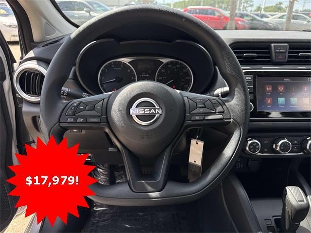 new 2025 Nissan Versa car, priced at $17,979
