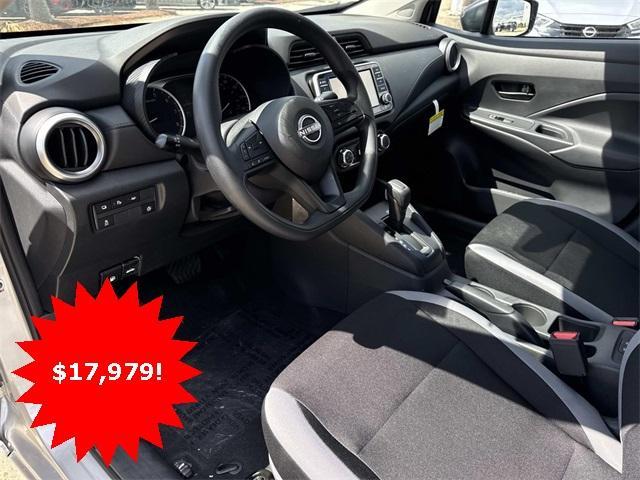new 2025 Nissan Versa car, priced at $17,979