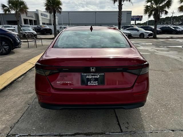 used 2023 Honda Accord car, priced at $28,500