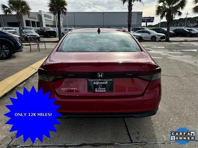 used 2023 Honda Accord car, priced at $25,900