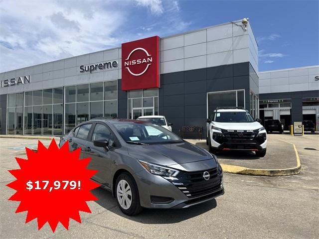 new 2025 Nissan Versa car, priced at $17,979