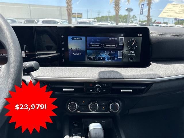 new 2025 Nissan Kicks car, priced at $23,979