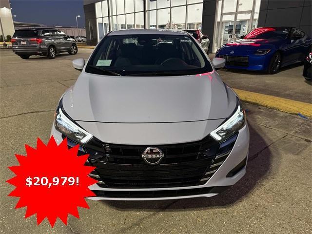 new 2025 Nissan Versa car, priced at $20,979