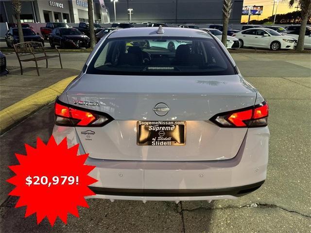 new 2025 Nissan Versa car, priced at $20,979