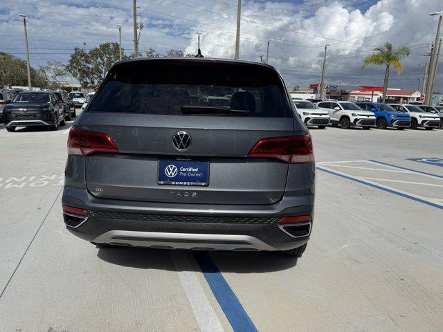 used 2023 Volkswagen Taos car, priced at $20,510