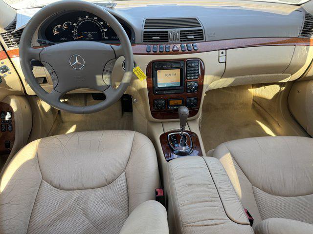 used 2001 Mercedes-Benz S-Class car, priced at $8,988