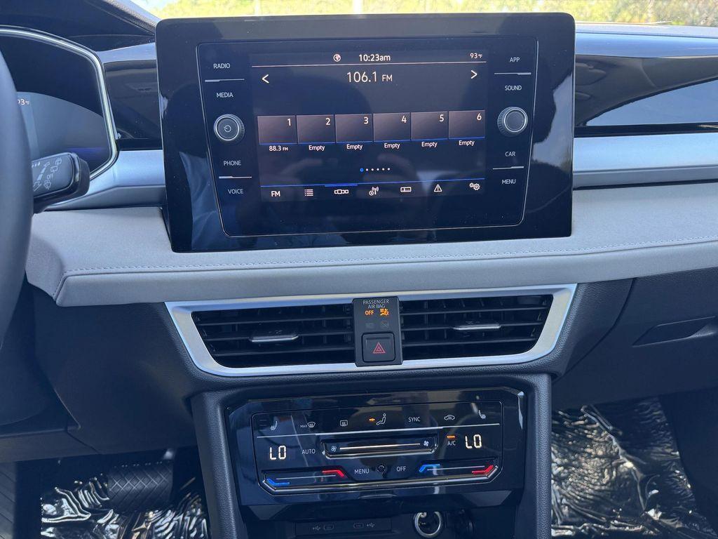 new 2025 Volkswagen Taos car, priced at $27,923