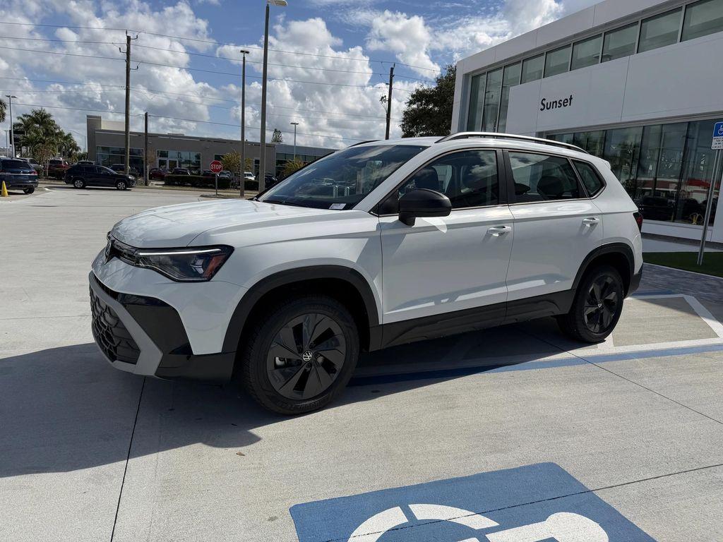new 2025 Volkswagen Taos car, priced at $25,848