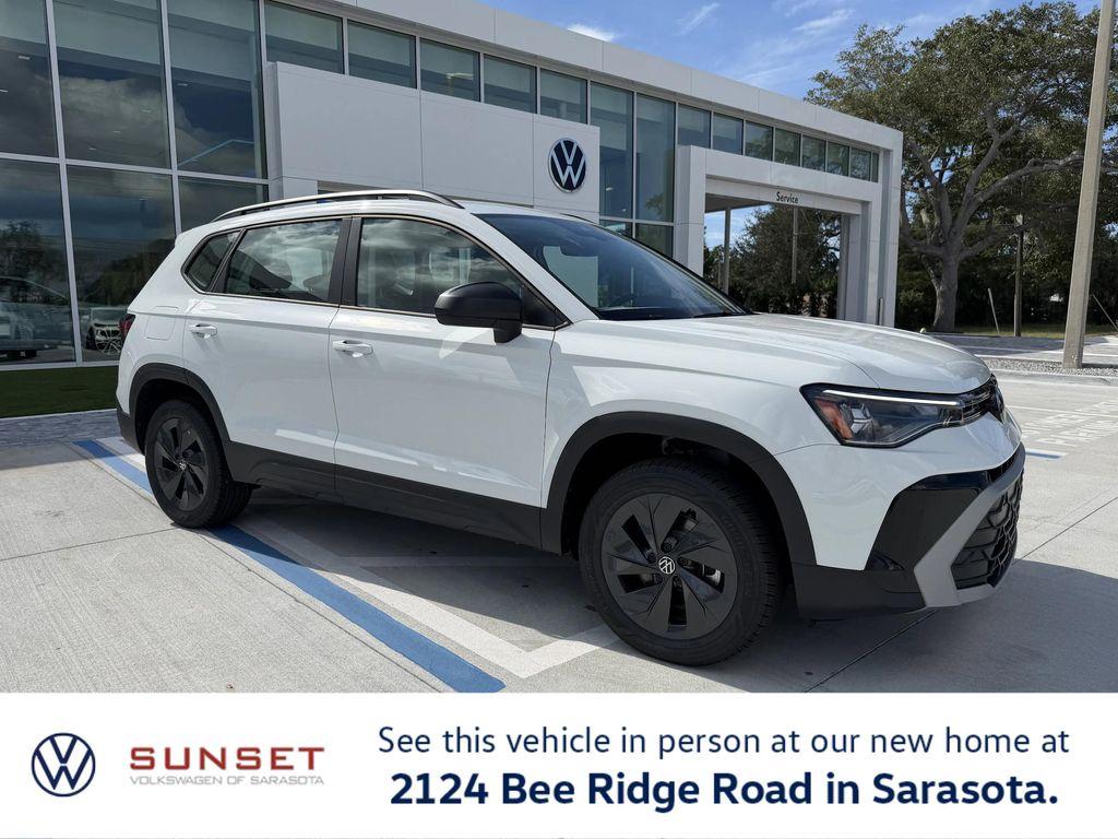 new 2025 Volkswagen Taos car, priced at $25,848