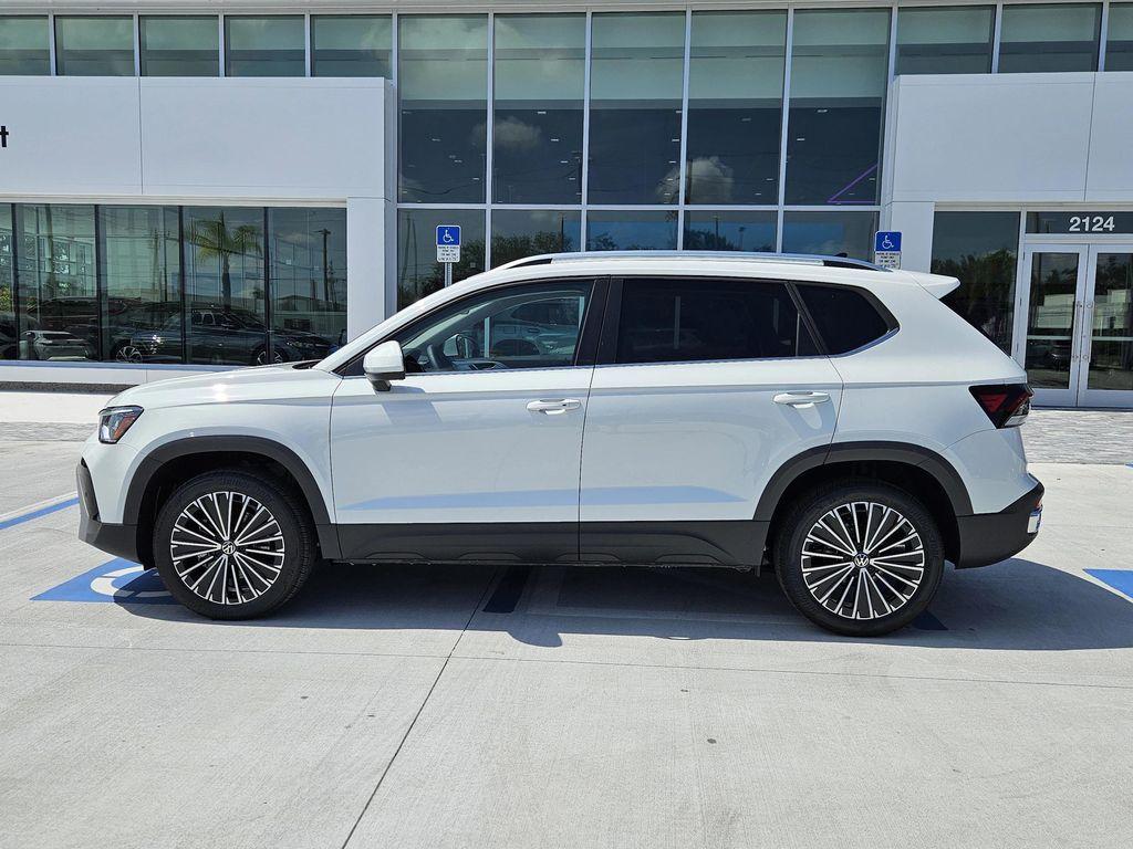 new 2025 Volkswagen Taos car, priced at $26,996