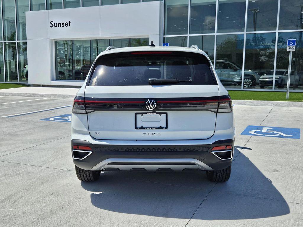 new 2025 Volkswagen Taos car, priced at $26,996