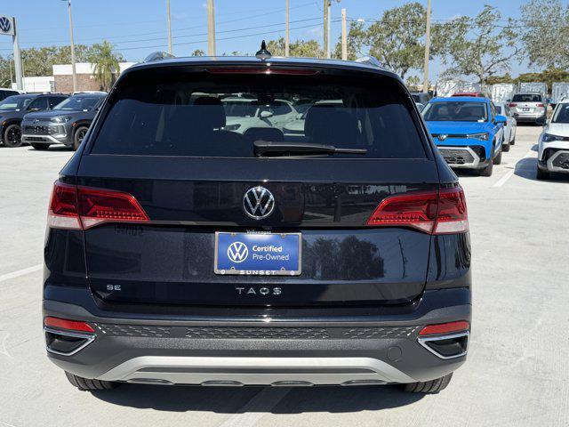 used 2024 Volkswagen Taos car, priced at $21,845