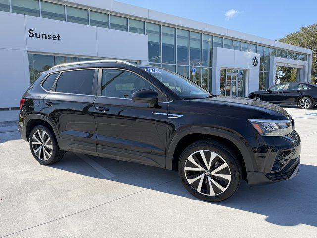 used 2024 Volkswagen Taos car, priced at $21,845