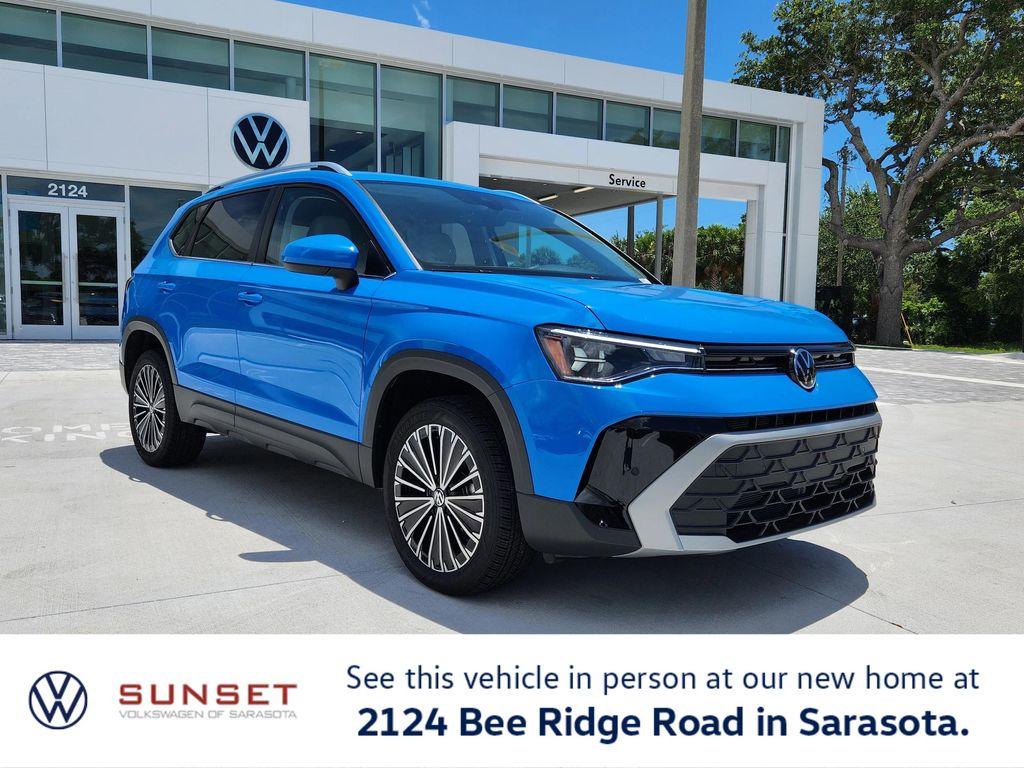 new 2025 Volkswagen Taos car, priced at $26,933