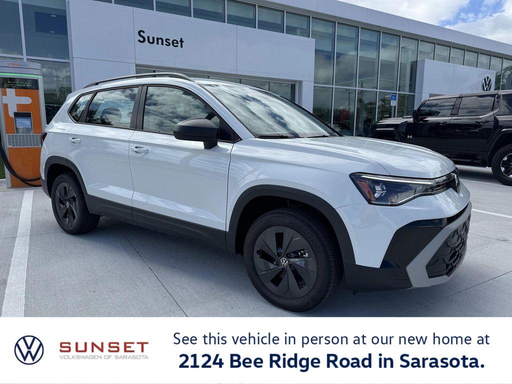 new 2025 Volkswagen Taos car, priced at $24,759
