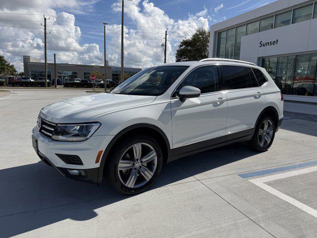 used 2021 Volkswagen Tiguan car, priced at $17,428