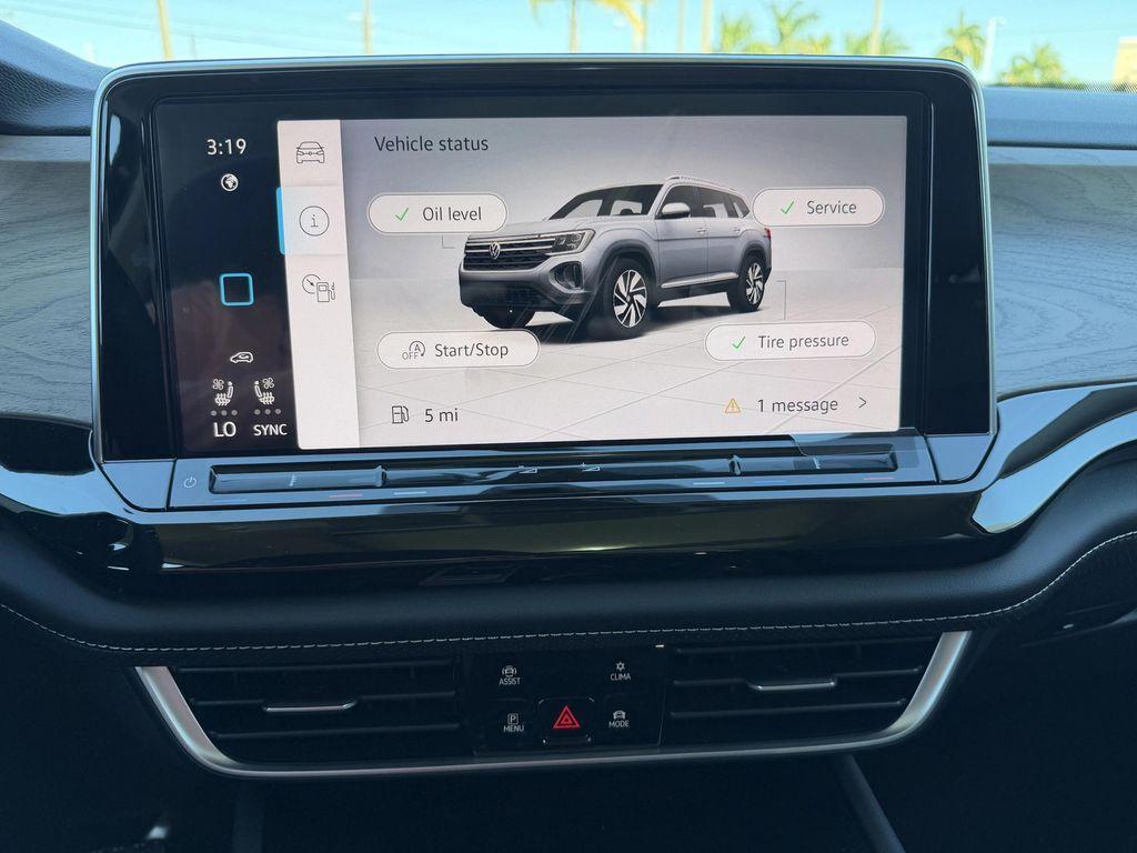 new 2026 Volkswagen Atlas car, priced at $44,309
