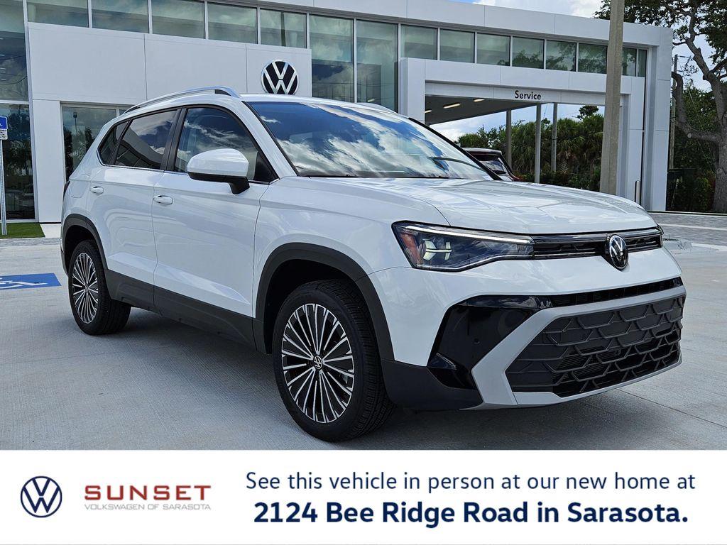 new 2025 Volkswagen Taos car, priced at $26,996
