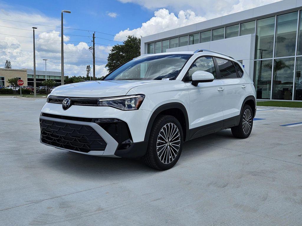 new 2025 Volkswagen Taos car, priced at $26,996