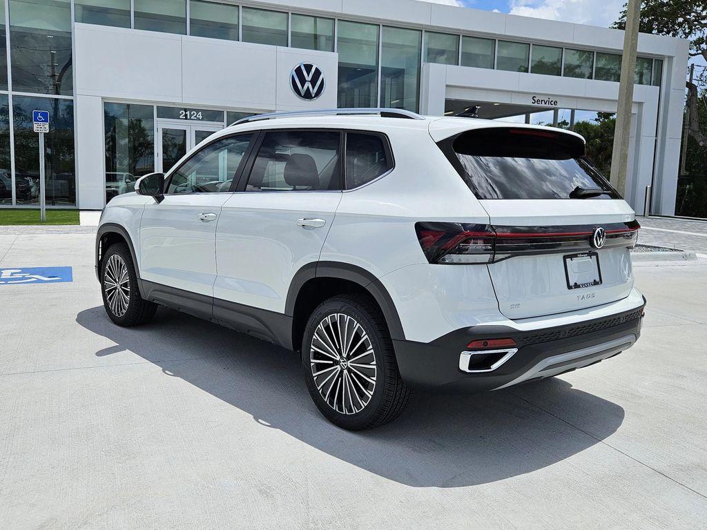 new 2025 Volkswagen Taos car, priced at $26,996