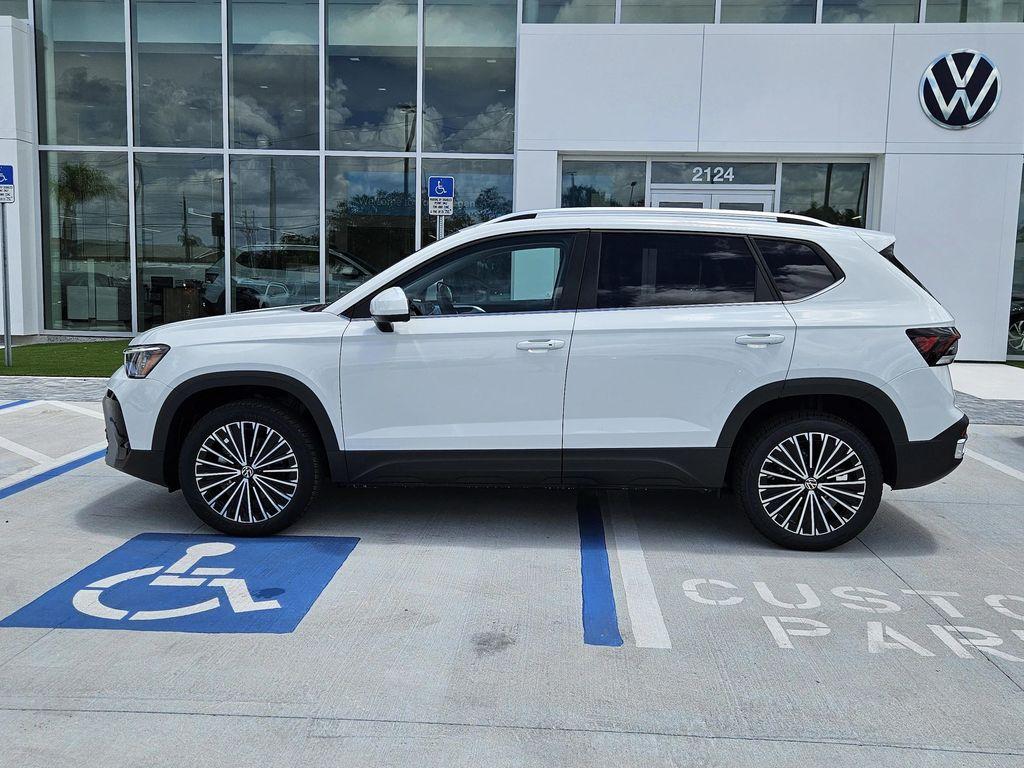 new 2025 Volkswagen Taos car, priced at $26,996